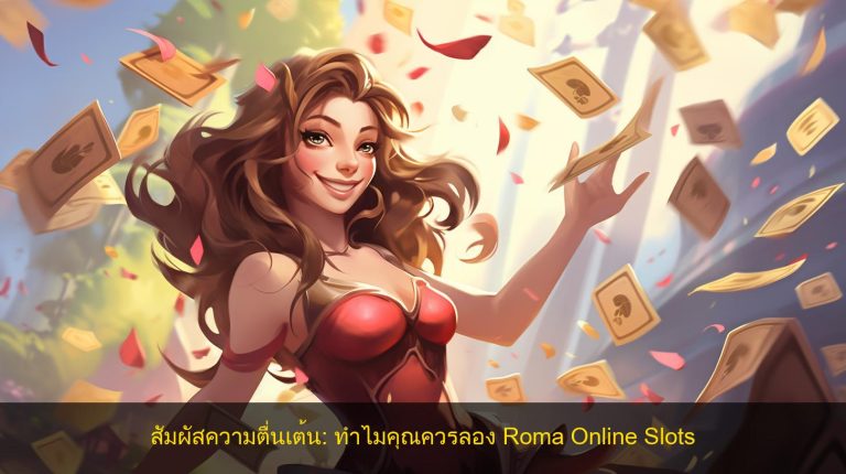 สัมผัสความตื่นเต้น: ทำไมคุณควรลอง Roma Online Slots